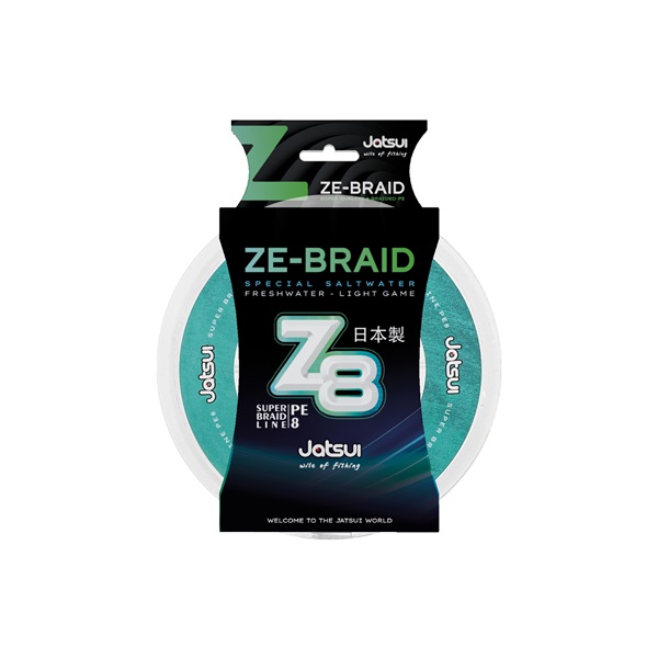 Jatsui ZE-Braid Z8 Multicolor mt. 500 mm. 0.28 Lb. 55